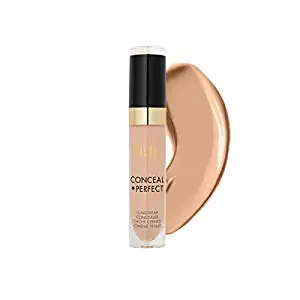 Milani Conceal + Perfect Longwear Concealer - Medium Beige (0.17 Fl. Oz.) Vegan, Cruelty-Free Liquid Concealer - Cover Dark Circles, Blemishes & Skin Imperfections for Long-Lasting Wear