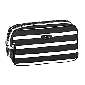 SCOUT 3-Way Bag, Water-Resistant Makeup Pouch and Toiletry Bag for Women, 3 Separate Zipper Compartments (Multiple Patterns Available)