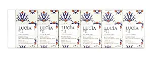 Lucia Guest Soap Set, Blue Lotus and Sicilian Orange (Pack of 6)