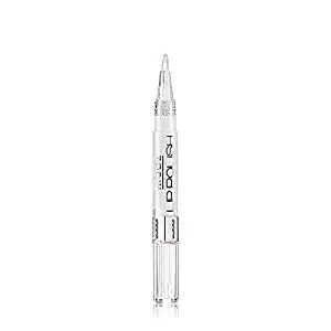 MODE Lip Polish - Lip Gloss Pen DOWNTOWN (Transparent Clear) Brush On Intense Shine, Full Bodied, Pro Lip Brush Applicator/Organic Shea Butter/Sweet Almond/Essential Oils/Cruelty Free/MADE IN NY USA