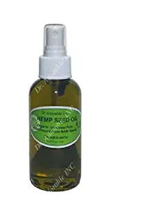 Hemp Oil Benefits for Skin Care Hair Nail Comes with a Sprayer 4 oz