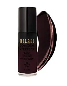 Milani Conceal + Perfect 2-in-1 Foundation + Concealer -Truffle (1 Fl. Oz.) Cruelty-Free Liquid Foundation - Cover Under-Eye Circles, Blemishes & Skin Discoloration for a Flawless Complexion