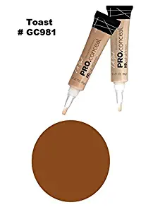 LA Girl Pro High Definition Concealer (3, GC 981 Toast)