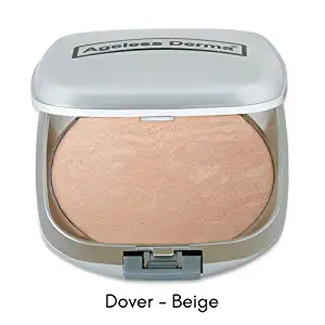 Ageless Derma Mineral Baked Foundation- A Vegan and Gluten Free Makeup Foundation (Dover Beige)