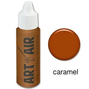 Art of Air Airbrush Makeup - Foundation 1/2oz Bottle Choose Color (Caramel)