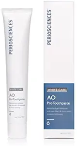 PerioSciences AO Pro Toothpaste - White Care - Mint - 3 oz - Natural Mint Flavor with Hydroxyapatite for Fresh Clean Teeth, Dentist Recommended