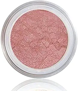 Pure Bare Organic & Vegan Minerals BLUSH Tea Rose Pink - Gluten, Nut & Carmine FREE - For sensitive Skin