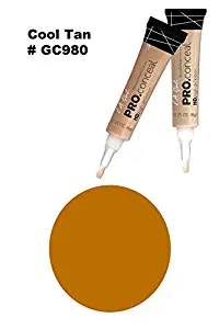 LA Girl Pro High Definition Concealer (6, GC 980 Cool Tan)