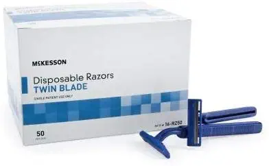 McKesson Twin Blade Razor Disposable, 14.4 Ounce to McKesson Twin Blade Razor Disposable, 14.4 Ounce