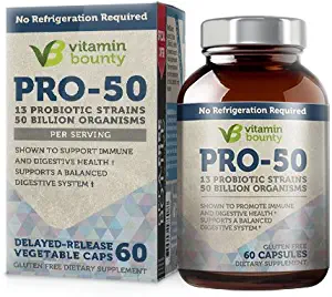 Vitamin Bounty Probiotic Dietary Supplement, 60 Capsules