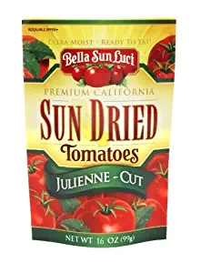 16 oz Bella Sun Luci Sun Dried Tomatoes Julienne Cut