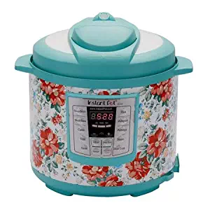 Instant Pot Pioneer Woman LUX60 Vintage Floral 6 Qt 6-in-1 Multi-Use Programmable Pressure Cooker, Slow Cooker, Rice Cooker, Saute, Steamer, and Warmer