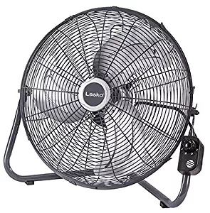 Lasko H20610 20" Floor or Wallmount High velocity fan,