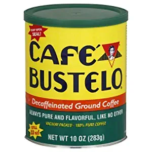 Cafe Bustelo Coffee Decaffeinated 10oz Can 2 Pack