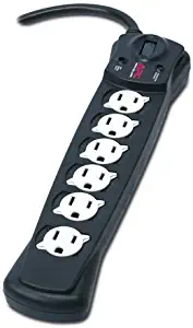 APC 6-Outlet Surge Protector 840 Joules, SurgeArrest (P6B)