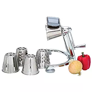 Maxam Vegetable Chopper, Dynamic Food Processor with Stainless-Steel Shredders