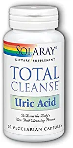 Total Cleanse Uric Acid Solaray 60 VCaps