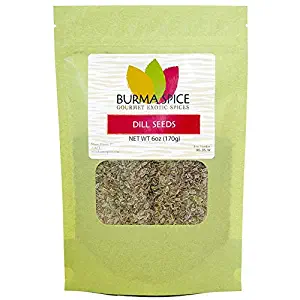 Dill Seeds | Popular in Scandinavian Cuisine | Great in Pickles and Beyond 6 oz.