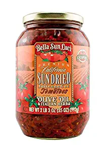 35 oz Bella Sun Luci Sun Dried Tomatoes Julienne Cut in Olive Oil (Original Version)