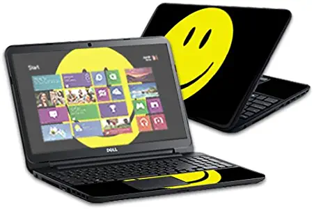 MightySkins Skin Compatible with Dell Inspiron 15 i15RV Laptop 15.6" (Released 2013) wrap Sticker Skins Smiley Face
