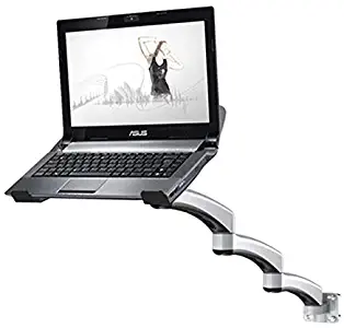 Ultra Long Arm Aluminum Alloy Full Motion Wall Mount Laptop Holder Bed Pole Mount Laptop Stand Arm Monitor Holder