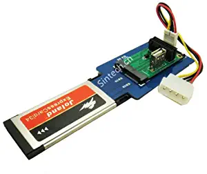 Sintech Laptop Expresscard 34 to Mini PCI-e Or PCIe X1 Adapter Card