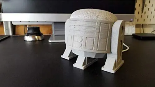 R2D2 Astromech Droid Stand for Google Home Mini Smart Speaker WHITE