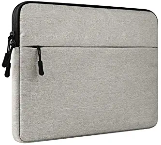 13 to 13.3 inch Waterproof Fabric Laptop Sleeve Case Breifcase Bag for Dell XPS 13 (2019) / Samsung Notebook 9 Pro 13 / HP Spectre x360 (13-inch, 2019) / Lenovo IdeaPad 730S 13.3 in (Gray)